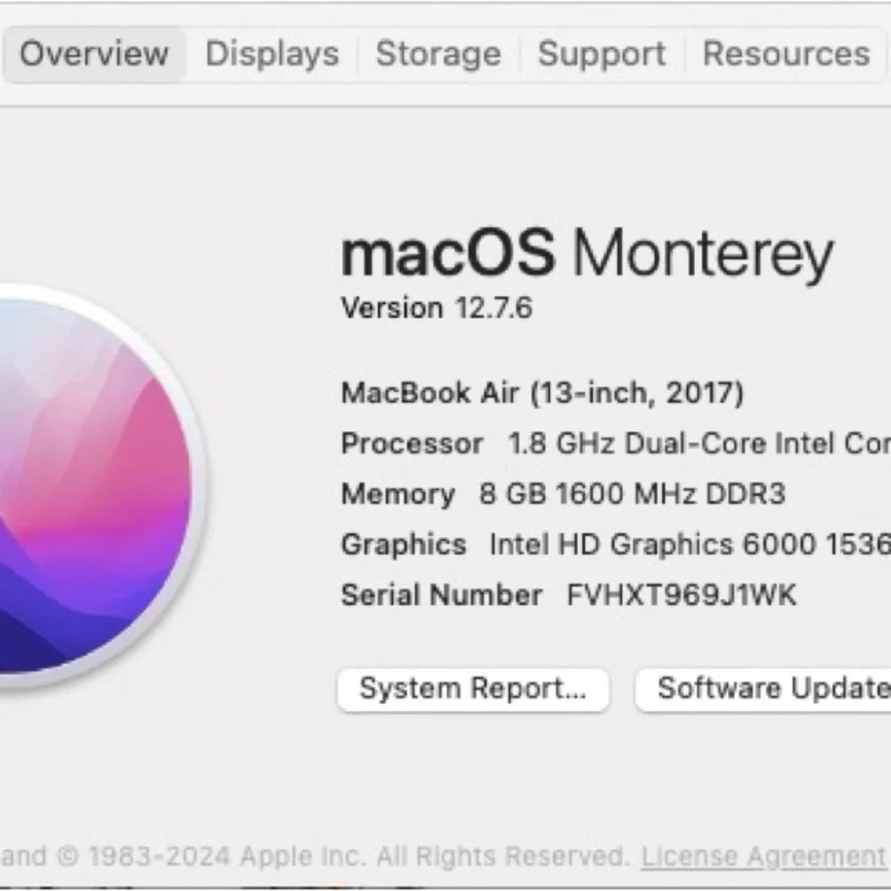 2017 MacBook Air 13-inch (Intel i5, 128 GB)